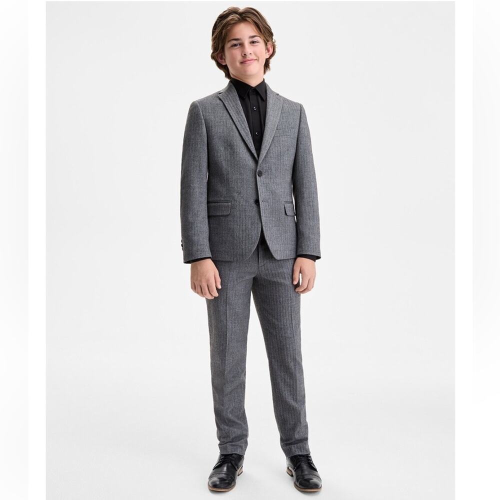 B by Brooks Brothers Classic Herringbone Suit Set: Sport Coat & Pants - NWT